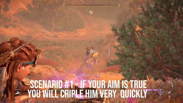 Horizon Forbidden West - Elusive Fanghorn Salvage Contract EASY without him running AWAY смотреть онлайн