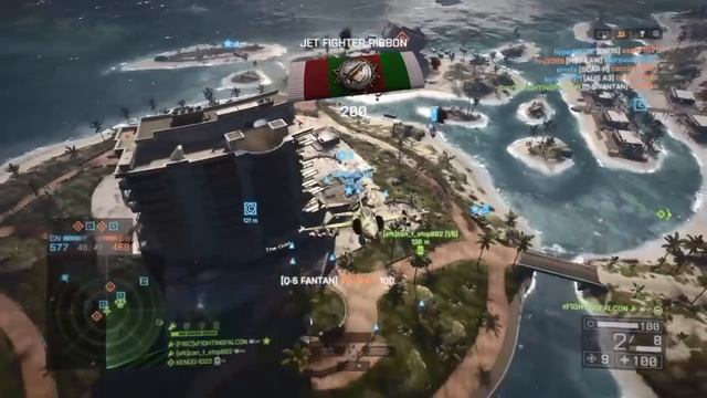 Battlefield 4 Attack jet Gameplay 71-0 смотреть онлайн