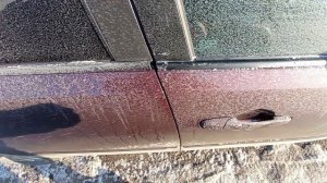 Победил замерзающий замок двери Mazda 3