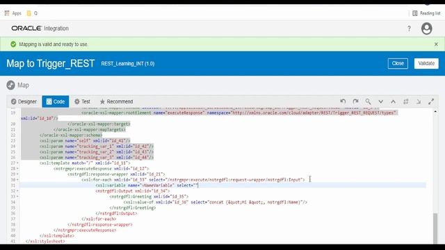How to create a variable in OIC Integration mapper, xsl:variable, XSLT 2.0 смотреть онлайн