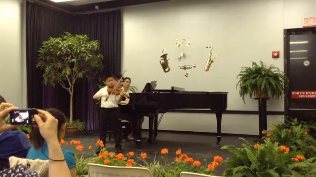 Violin: Friedrich Seitz pupil's concerto No.1 2nd & 3rd movements смотреть онлайн