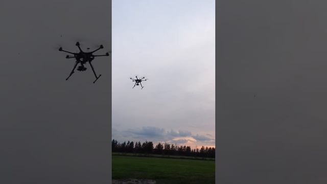 S800 полет по точкам смотреть онлайн