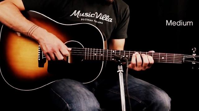 Ultimate Acoustic String Comparison   Extra Light Vs Custom Light