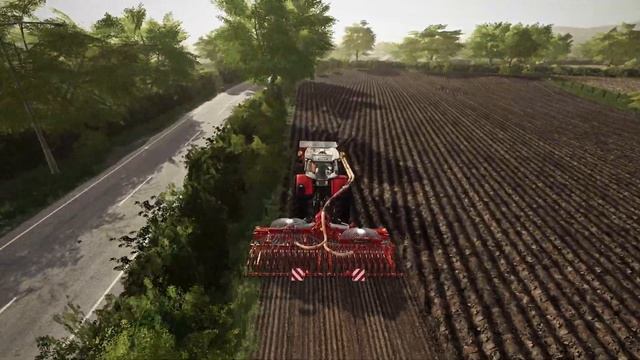 Dalton Valley Farm Day 7 - Planting Rye & Spelt - Timelapse Series смотреть онлайн