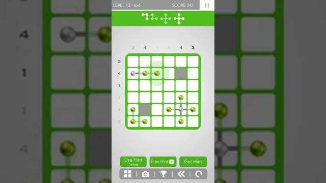 Logic Dots 2. Pack 6x6. Level 11-15. смотреть онлайн