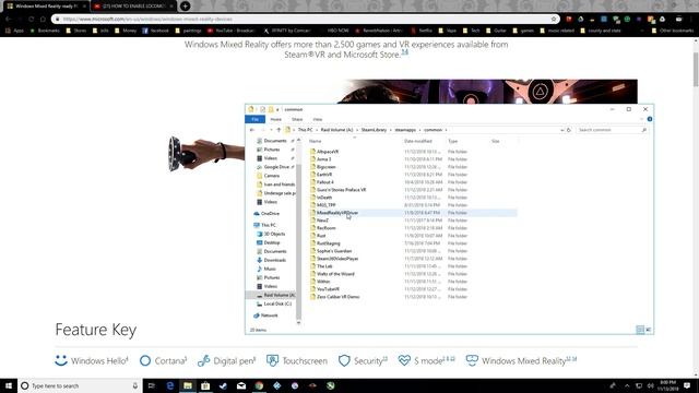 Windows Mixed Reality VR headset tracking problems fix with steam VR. смотреть онлайн