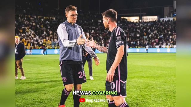 Inter Miami's New Player Julian Gressel reaction as Lionel Messi speaks English to him ☺🐐🇦🇷 смотреть онлайн