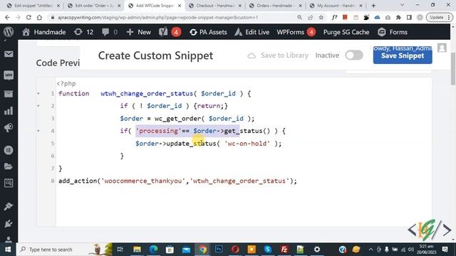 How to Change Order Status Automatically After Purchase in WooCommerce WordPress смотреть онлайн
