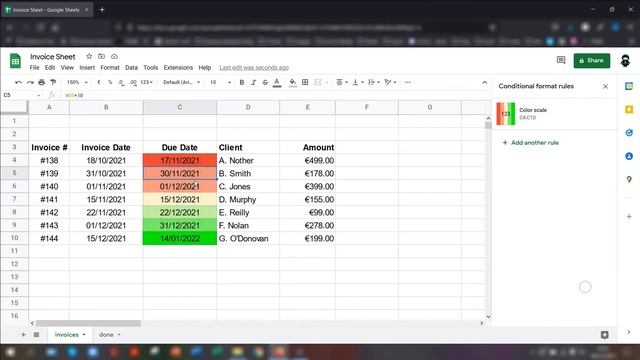 Easy Conditional Formatting in Google Sheets смотреть онлайн