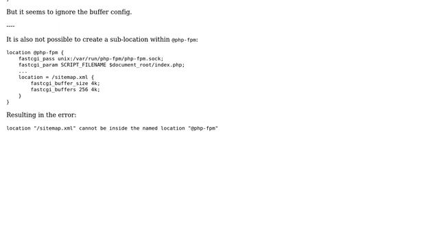 DevOps & SysAdmins: Set fastcgi buffers for a specific location in nginx смотреть онлайн