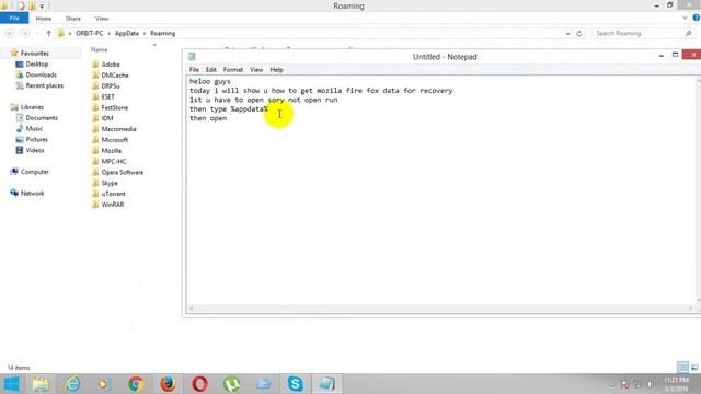 how to recover firefox data смотреть онлайн