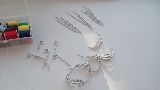 Цветок из фольги. DIY foil flower. смотреть онлайн