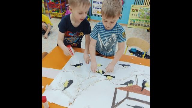 Столовая для птиц. ДОУ 15 Братск смотреть онлайн