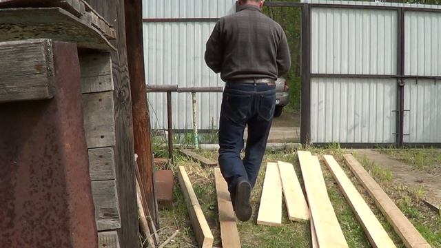 Хозблок на даче своими руками(4х2.5м).ч1 смотреть онлайн