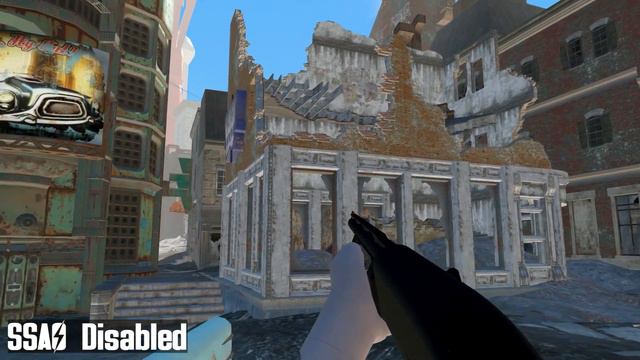 Enabling SSAO brings huge difference in Fallout 4🙀!! смотреть онлайн
