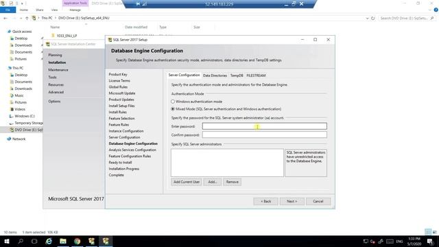 SSAS Tabular Session 1 - SQL Server Installation смотреть онлайн