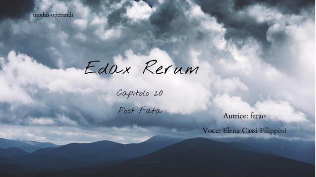 Edax Rerum (ferao) - Capitolo 20 (Harry Potter Fanfiction) смотреть онлайн