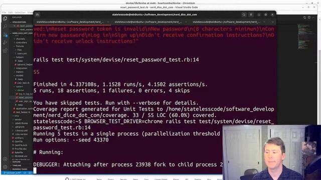 Write and Debug Happy Path System Tests for Devise Reset Password смотреть онлайн
