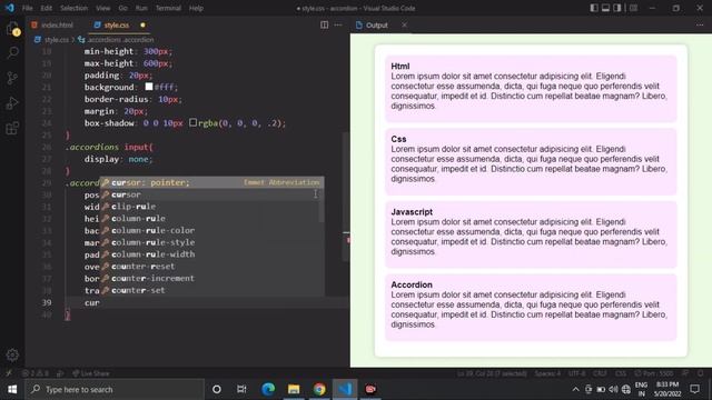 Accordion Using Pure Css | Pure Css Accordion | Css Pure Accordion | Html Css Accordion смотреть онлайн