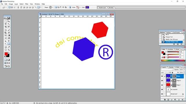 how to use photoshop tools | how to use pen tool rectangle tool path selection tool in photoshop смотреть онлайн