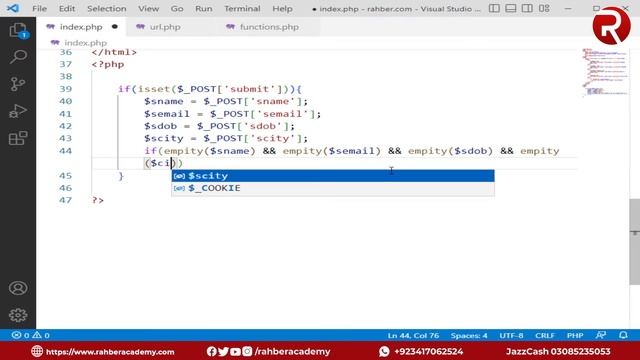 29 PHP Form Handling Tutorials For Beginners In Urdu And Hindi | PHP Complete Course@RahberAcademy смотреть онлайн