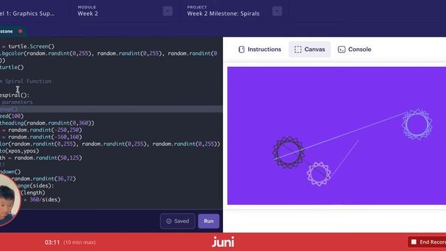 Random Spirals (Beginning Python #5 Graphic Examples) смотреть онлайн