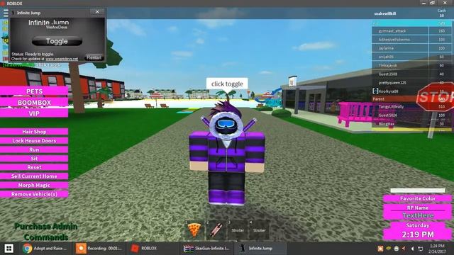 (Roblox) infinite jump смотреть онлайн