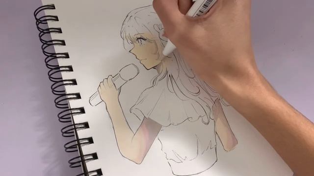 BEST ACRYLIC MARKERS? // arrtx brush marker review смотреть онлайн