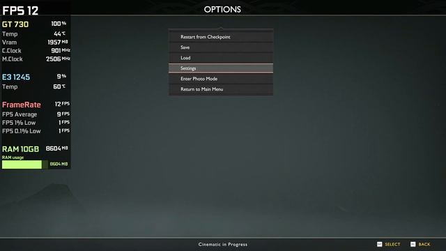 GT 730 | God of War - 1080p, 540p FSR - Low смотреть онлайн