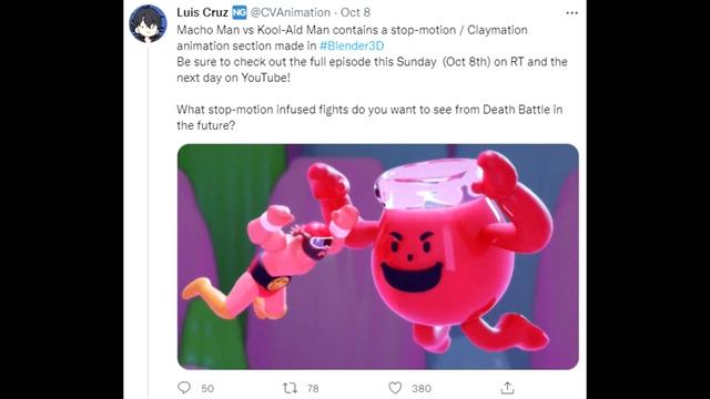 Macho Man VS Kool Aid Man (DEATH BATTLE!) Review смотреть онлайн