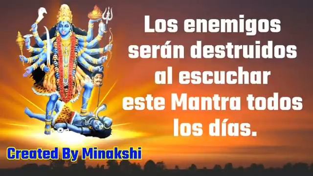Los enemigos serán destruidos al escuchar este Mantra a diario. смотреть онлайн