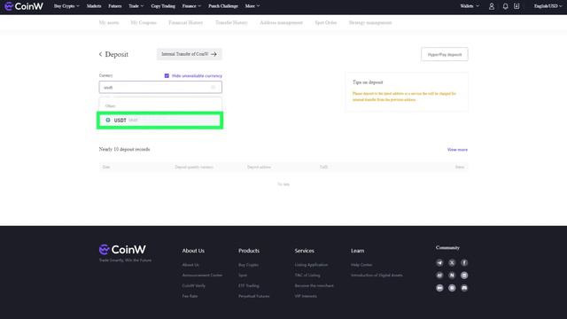 Как пополнить аккаунт на CoinW и купить Ultima смотреть онлайн