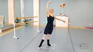 Экарте вперед и назад. Детская школа балета.Kuzmenkoballet.