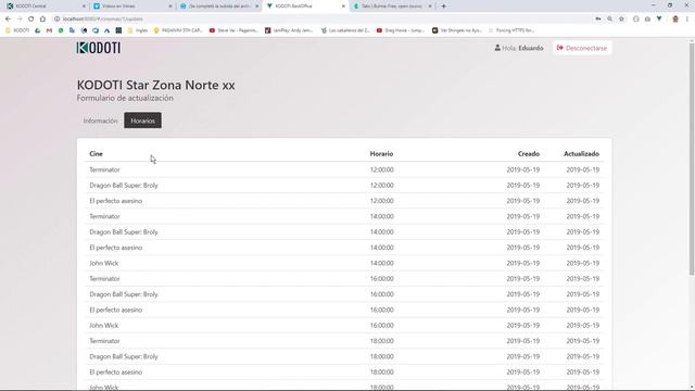 26. VueJs de Cero a Ninja - Gestionando los horarios de los cines смотреть онлайн