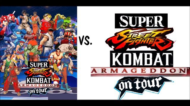 Super Street Fighter Kombat Armageddon On Tour (Remastered, with Logo) смотреть онлайн