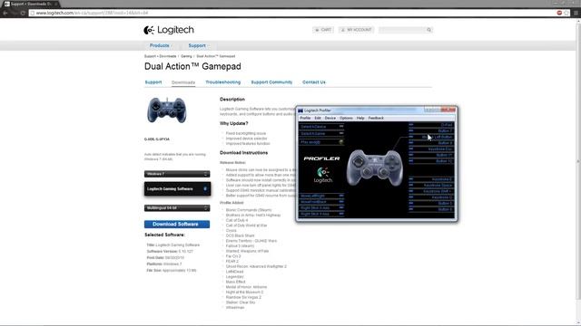 How To Set Up Your Logitech F310/Dual Action Gamepad with Minecraft смотреть онлайн
