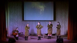 Фрагмент военного спектакля «Дневник
войны».