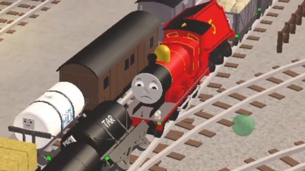 Chucklesome Trucks // Blue Train With Friends - Remake