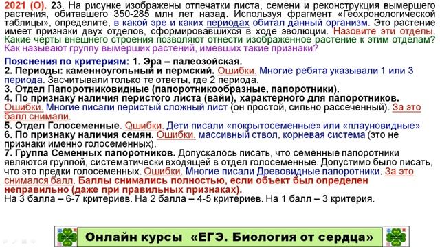 ЗАДАНИЯ ИЗ ЕГЭ 2021. С ГЕОХРОНОЛОГИЧЕСКОЙ ТАБЛИЦЕЙ