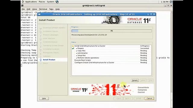 Oracle RAC Upgrade 11.2.0.1 to 11.2.0.4 || Part -3 смотреть онлайн