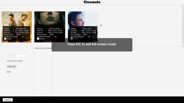 Cinema Ticket Booking System in JavaFX Application | JavaFX IntelliJ Idea Project смотреть онлайн