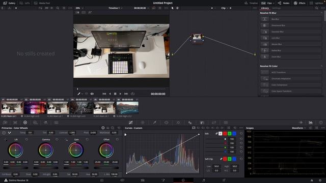 Как скопировать цветокоррекцию с чужого видео DaVinci Resolve ? смотреть онлайн