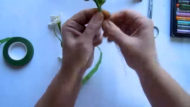 МК Фрезия из фоамирана. смотреть онлайн