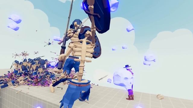 100x SKELETONS + GIANT SKELETONS vs EVERY GOD - Totally Accurate Battle Simulator TABS смотреть онлайн