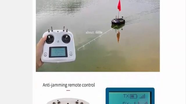 Большая лодка с 3 корпусами, 8 кг, нагрузка 500 м, GPS, радиоуправляемая лодка смотреть онлайн
