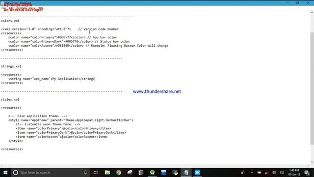 Introduction to the Android | Res Folder Resources File | Android Studio смотреть онлайн