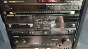 Музыкальный центр KENWOOD Roxy DG3 Посылка из Японии 2июля2021.mp4