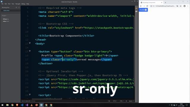 Bootstrap Tutorial 2020 - Badges смотреть онлайн