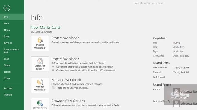 Microsoft Office | Excel 2. Open | View | Close | Create and Save Excel 2016 Workbook смотреть онлайн