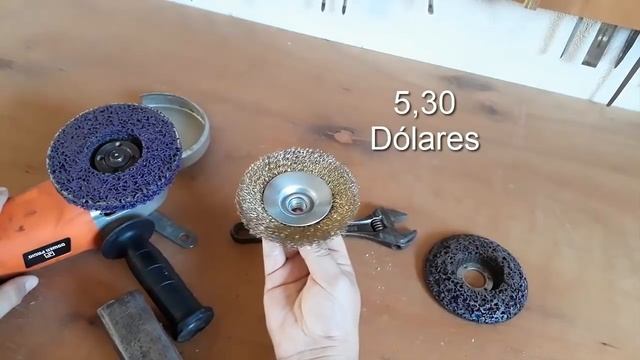 Discos FIBRA vs CEPILLO. Quitar ÓXIDO con AMOLADORA ANGULAR смотреть онлайн